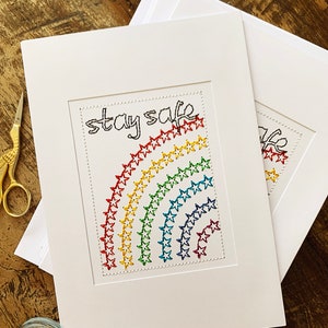 Grazie / Biglietto di auguri arcobaleno / Idea regalo ben fatta / Incredibile cartolina di lavoro / Orgoglioso di te / Nota di amicizia / Pensiero di te Messaggio
