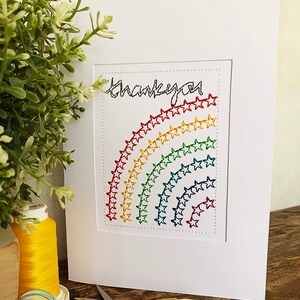 Blijf veilig | Gefeliciteerd Rainbow Groeten Kaart | Goed gedaan Cadeau | Uw vertrek | Trots op je | Denkend aan u Bericht | Geweldig idee
