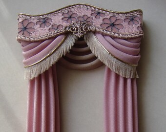 Dollhouse Curtains Etsy