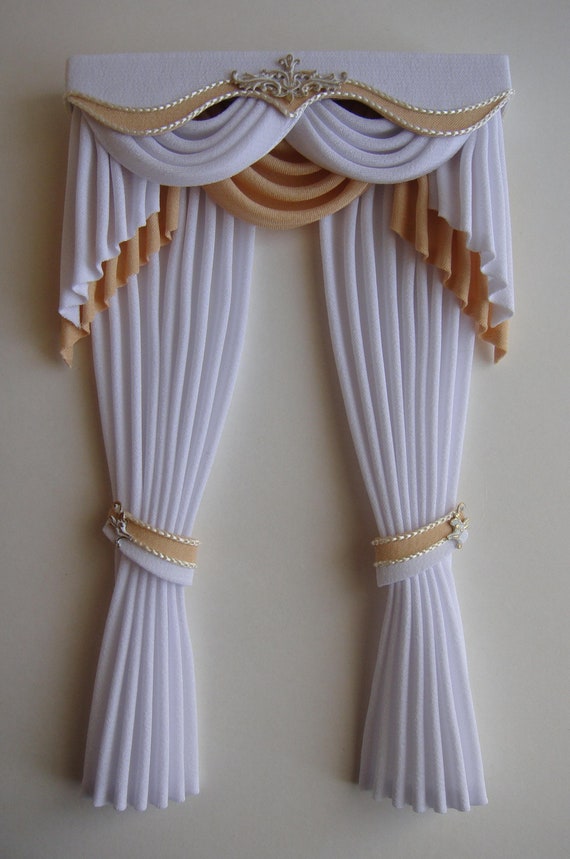 1 12 scale dolls house curtains