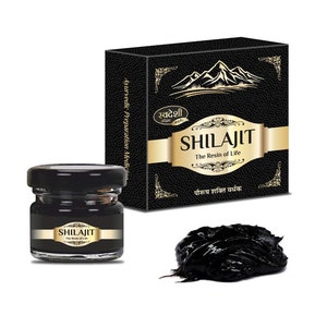 Pure Himalayan Shilajit, High Quality Shilajit for Vitality, 30gms Premium Shilajit