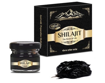Pure Himalayan Shilajit, High Quality Shilajit for Vitality, 30gms Premium Shilajit