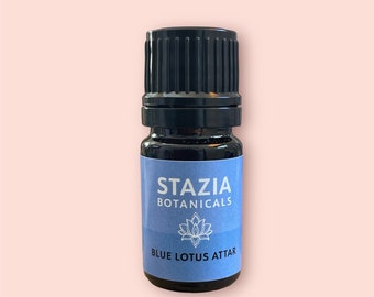 Blue Lotus Attar, Exquisite Blue Lotus Attar: A Fragrant Elixir for Inner Peace and Tranquility