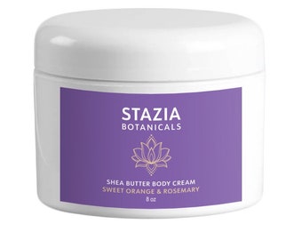 Nourishing Shea Butter Body Lotion for Repair and Hydration, Organic Body Lotion