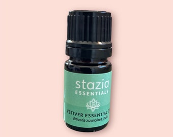 Vetiver Essential Oil, (Vetiveria zizanoides), 100% Pure, India
