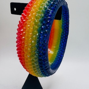Rainbow Bracelet | Rainbow Bangle | Rainbow Jewelry | Rainbow Pride Jewelry | LBTQ jewelry | Bangle | Bracelet | Jewelry | Rainbow