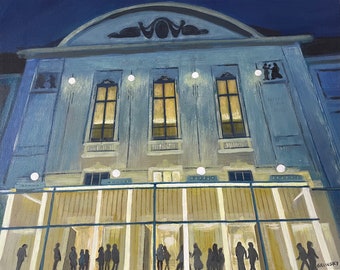 Vienna Concert Hall - Giclée print of original acrylic painting