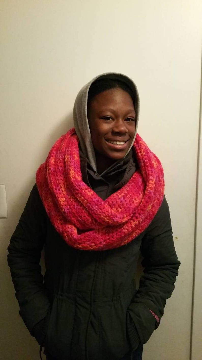 Extra Long Infinity Scarf image 2