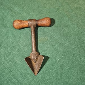 Antique French Cooper&#39;s Barrel Bung Augur-Wine/Beer/Liquor-OLD Tool