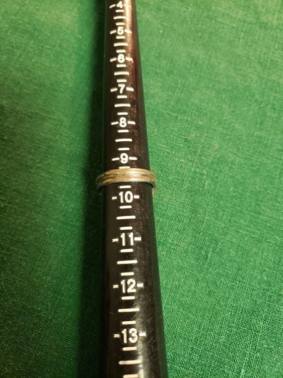 Vintage Signed Sterling Silver Statement Ring wit… - image 5