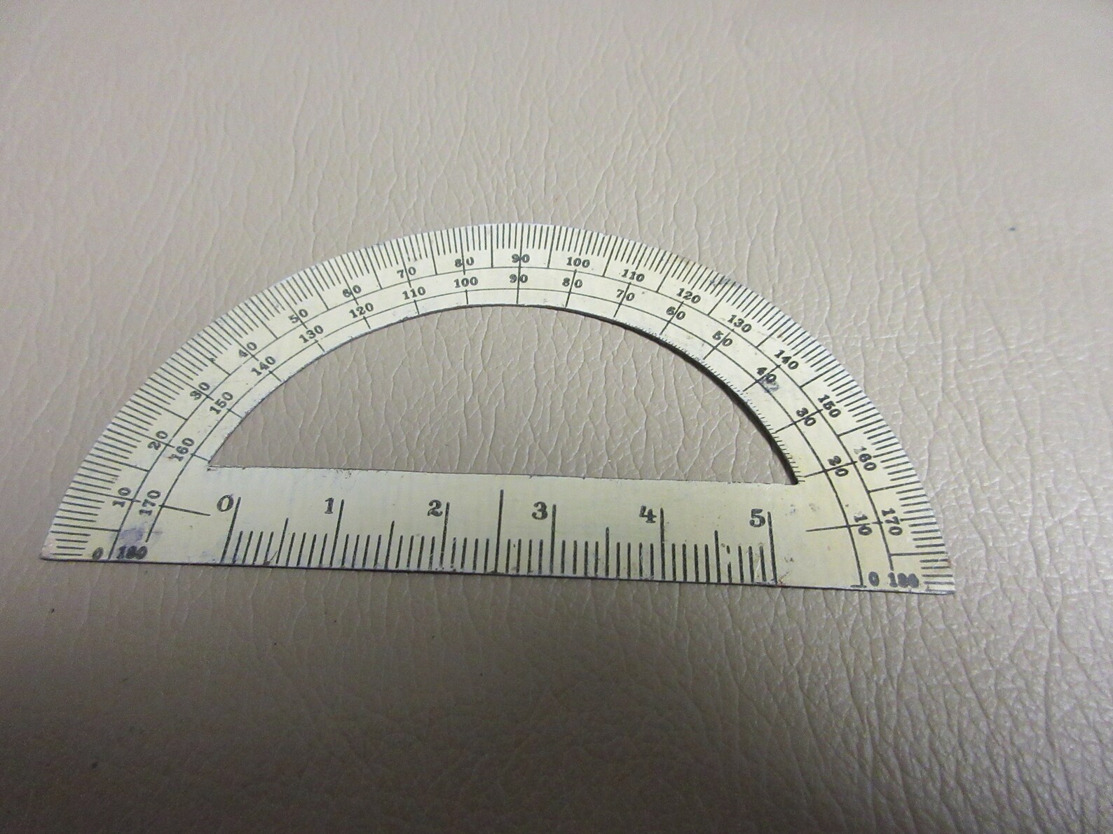 2 Vintage French Metal Protractors & 1 Small French Wood Etsy