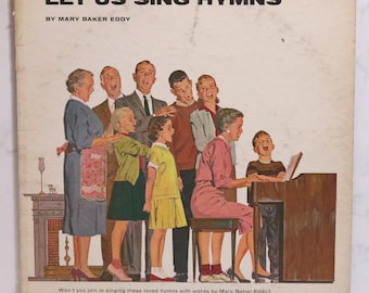 Let Us Sing Hymns by Mary Baker Eddy Christian Science Vintage Vinyl 33 LP