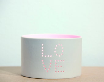 Candleholder with Multicolor Led Candle