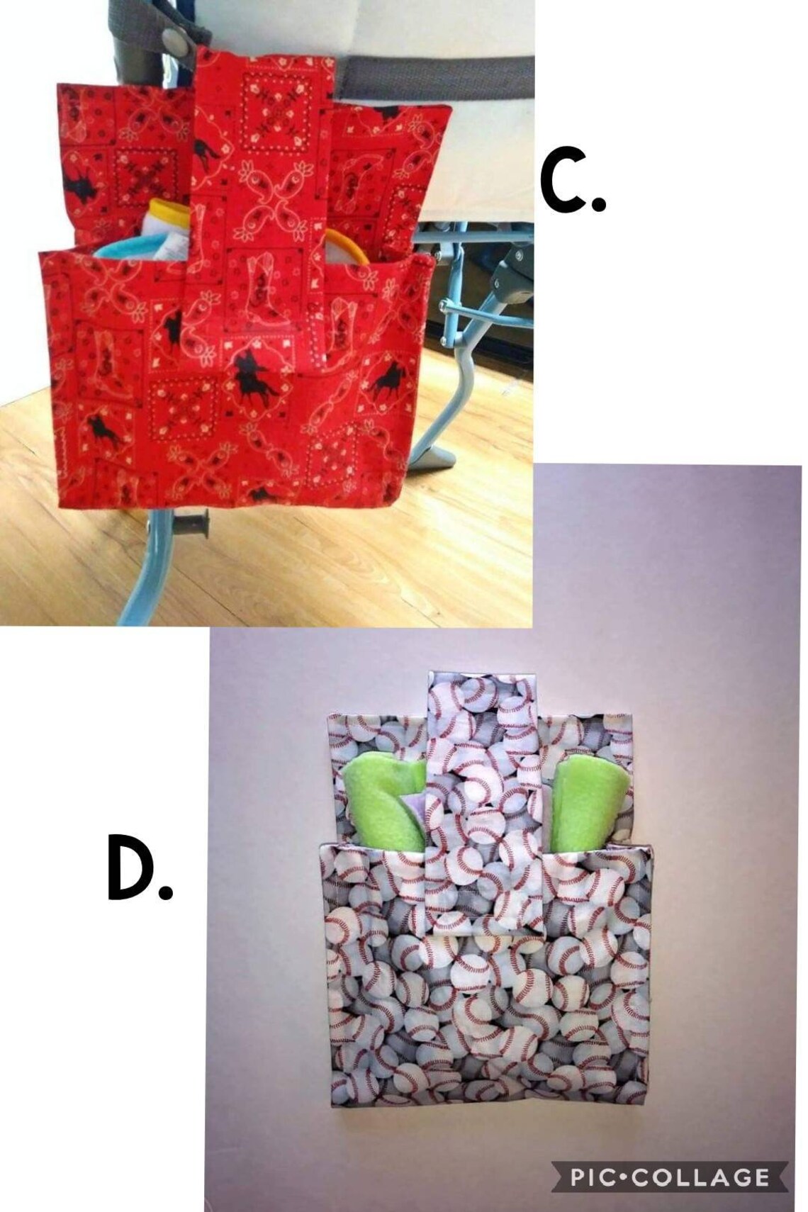 Baby Bib Organizer Hanging Nursery Storage Baby Caddy High Etsy