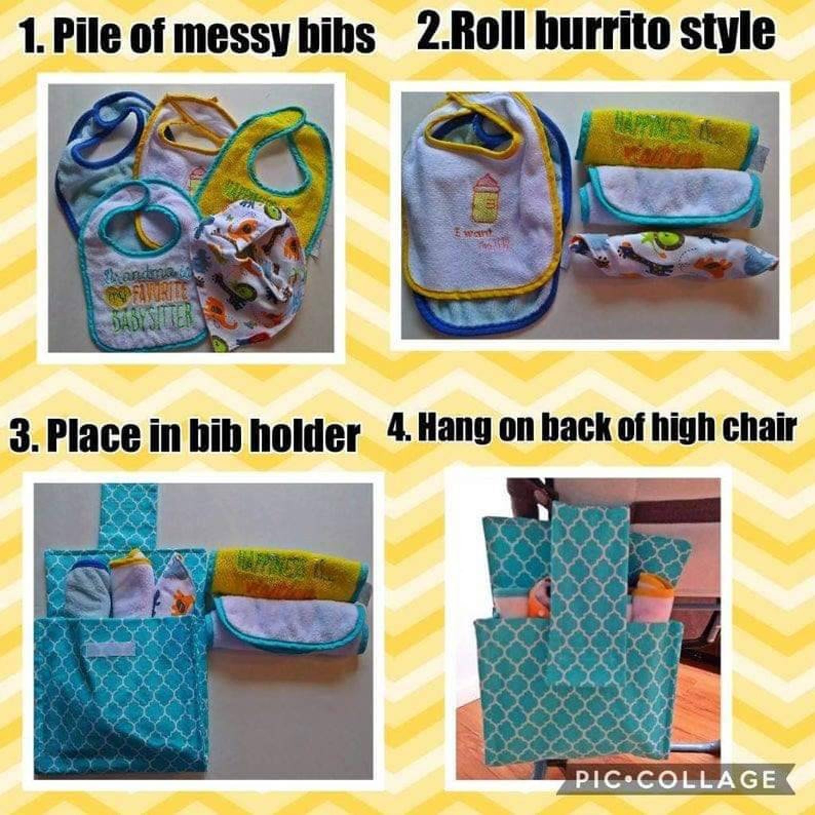 Baby Bib Organizer Hanging Nursery Storage Baby Caddy High Etsy