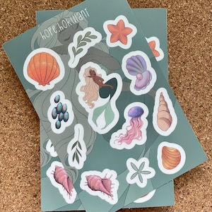 Mermaid Sticker Sheet