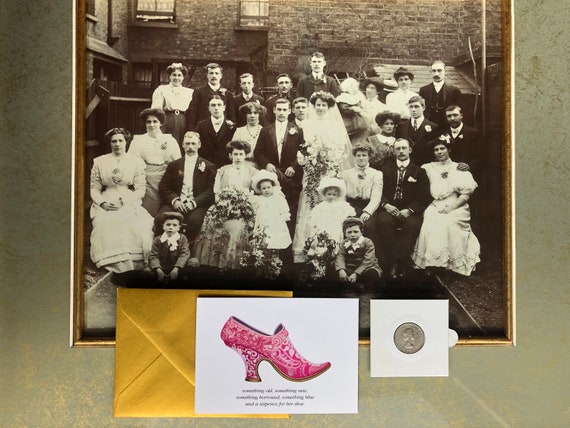 something old, something new wedding sixpence cha… - image 3