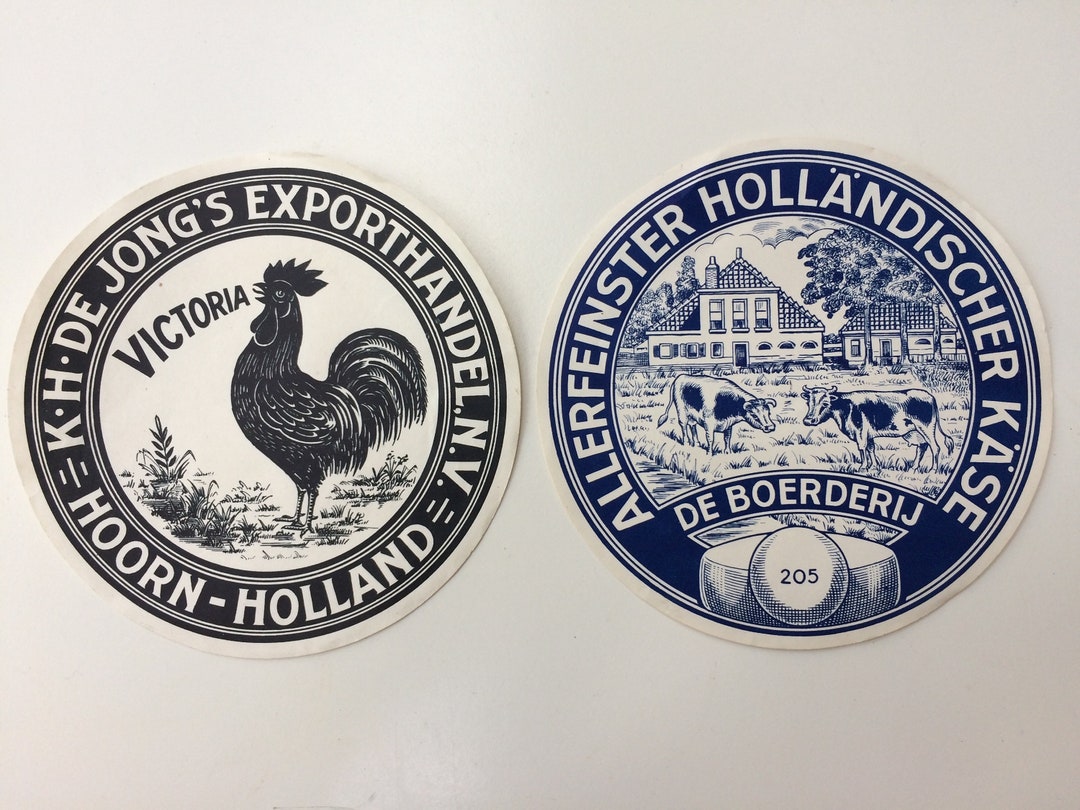 Vintage Cheese Labels Etsy UK