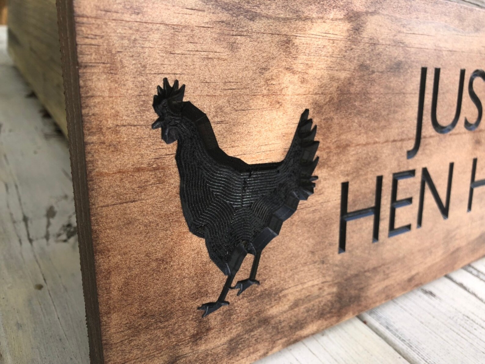 Chicken Coop Wood Sign Personalized Coop Barn Engraved Sign Etsy