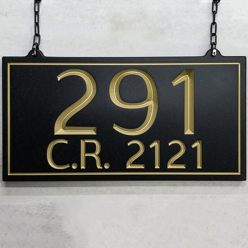 Address Sign Post - Etsy