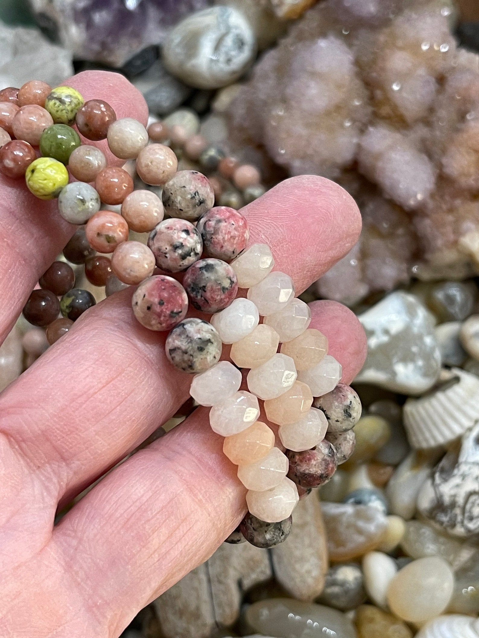 Grounding Bracelet Energy Bracelet Anxiety Bracelet Natural Etsy