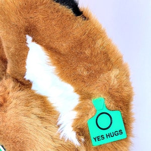 Consent Fursuit Ear Tags