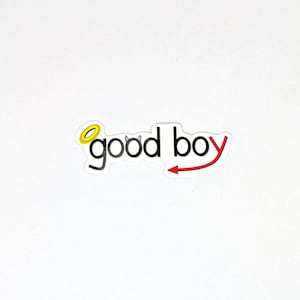 Good Boy sticker