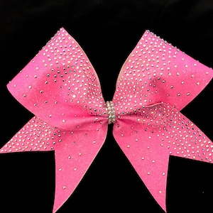 AB Strass in Wasserfall Form auf Hot Pink glitzernd