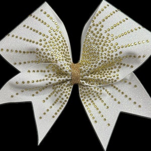 Rhinestone burst- Cheer bow