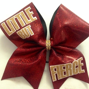 Little but fierce- texas cheer bow