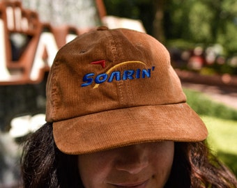 Soarin' Epcot Inspired Embroidered Corduroy Hat in Multiple Colors