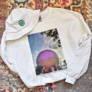 Epcot Printed Unisex Sweatshirt in Multiple Colors