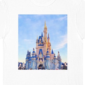 Magic Kingdom Watercolor T-Shirt in Multiple Colors
