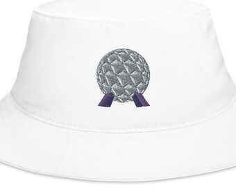 刺繍入りエプコット バケットハット（複数色）