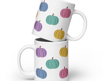 Rainbow Pumpkin Mug