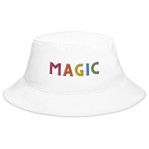 Magic Embroidered Bucket Hat in Multiple Colors