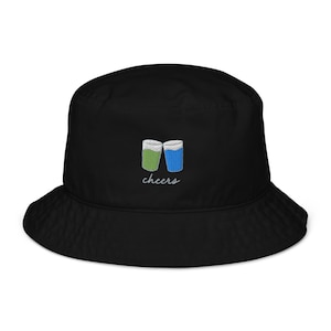 Batuu Galactic Milk Embroidered Bucket Hat in Multiple Colors