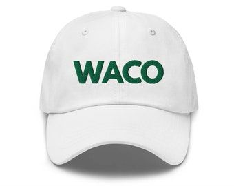 WACO Embroidered Baseball Cap in Multiple Colors