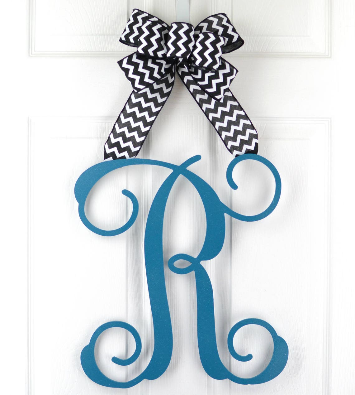 Personalized Monogram Door Hanger Letter Door Hanger Etsy
