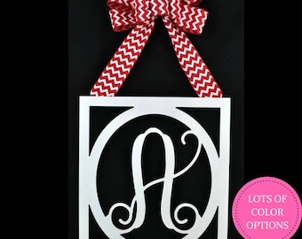 Framed monogram letter, Monogram letters, Wooden monogram, Nursery decor, Wooden letter, Mothers Day gift, Vine monogram