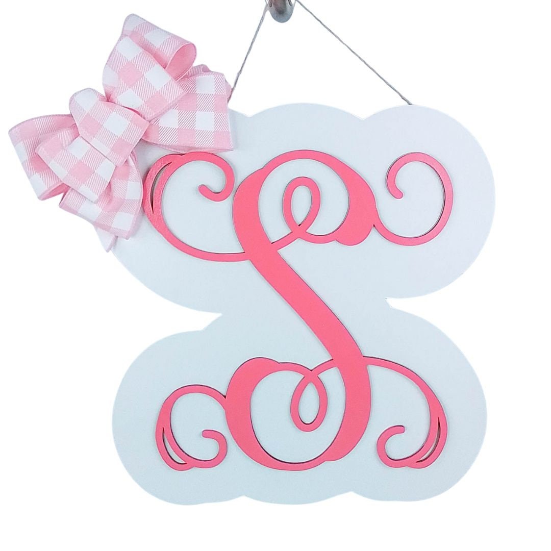 Customized Birch Wood Letter, Baby's Room Decor, New Parents Gift