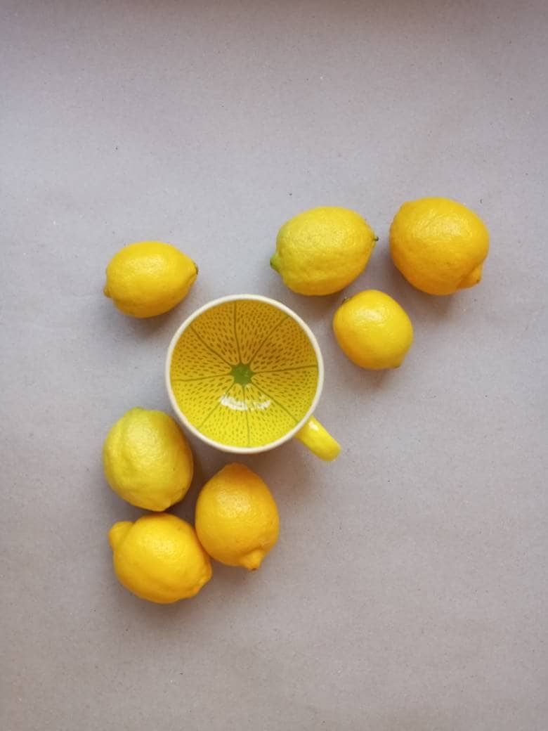 Handmade Ceramic Lemon Mug: Big Yellow Cup, Funny Gift