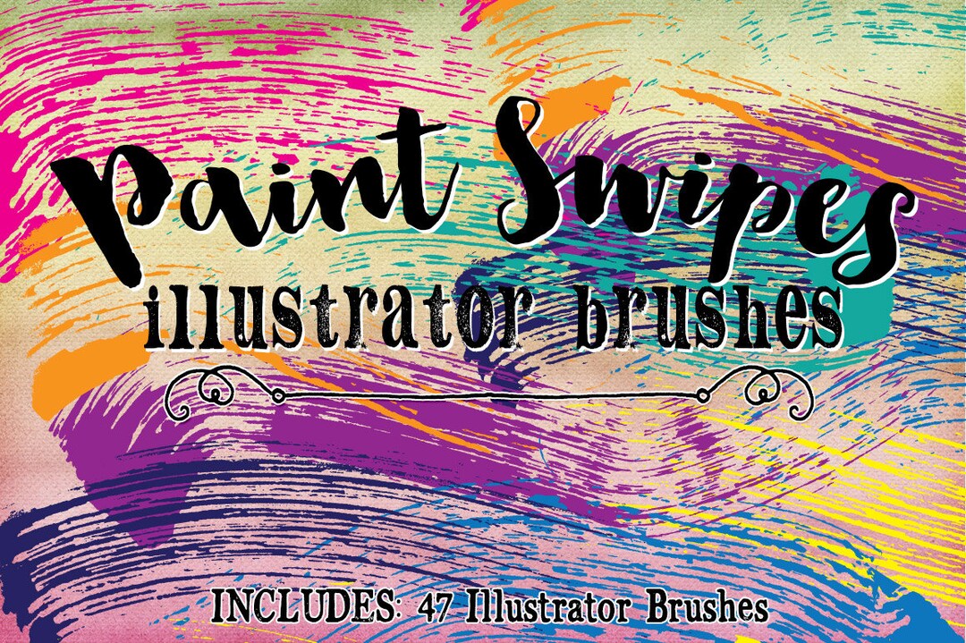 Illustrator Brushes for Painting — Medialoot