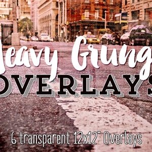 Heavy Grunge Transparent Texture Overlays Clipart - Grunge Art Photography Textures, Digital Scrapbook Grunge Textures -  Photo Textures