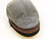 FREE DOMESTIC SHIPPING Boys/Mens Flat Cap Best fits 8years -adult