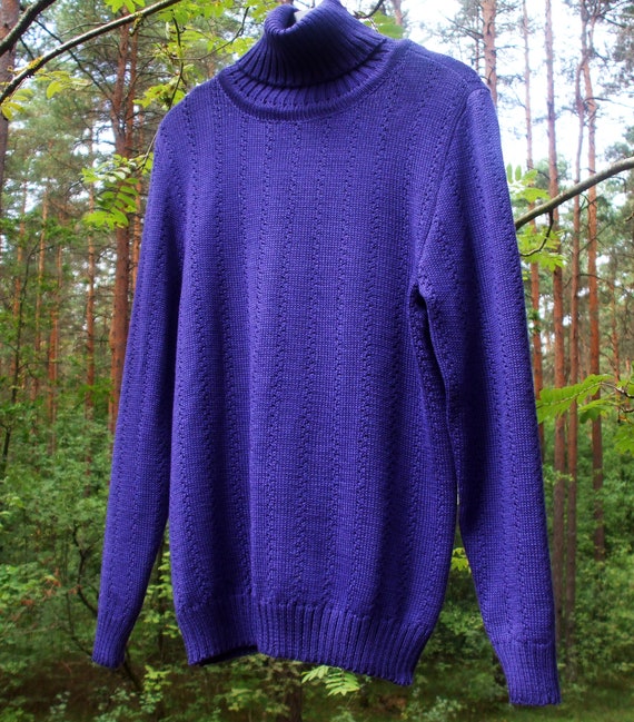 Women's Merino Wool Turtleneck Sweater 