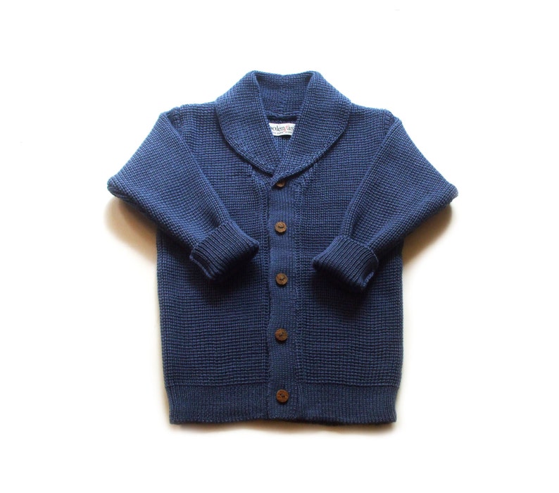 Babies/children's/toddlers Merino Wool Shawl Collar Etsy