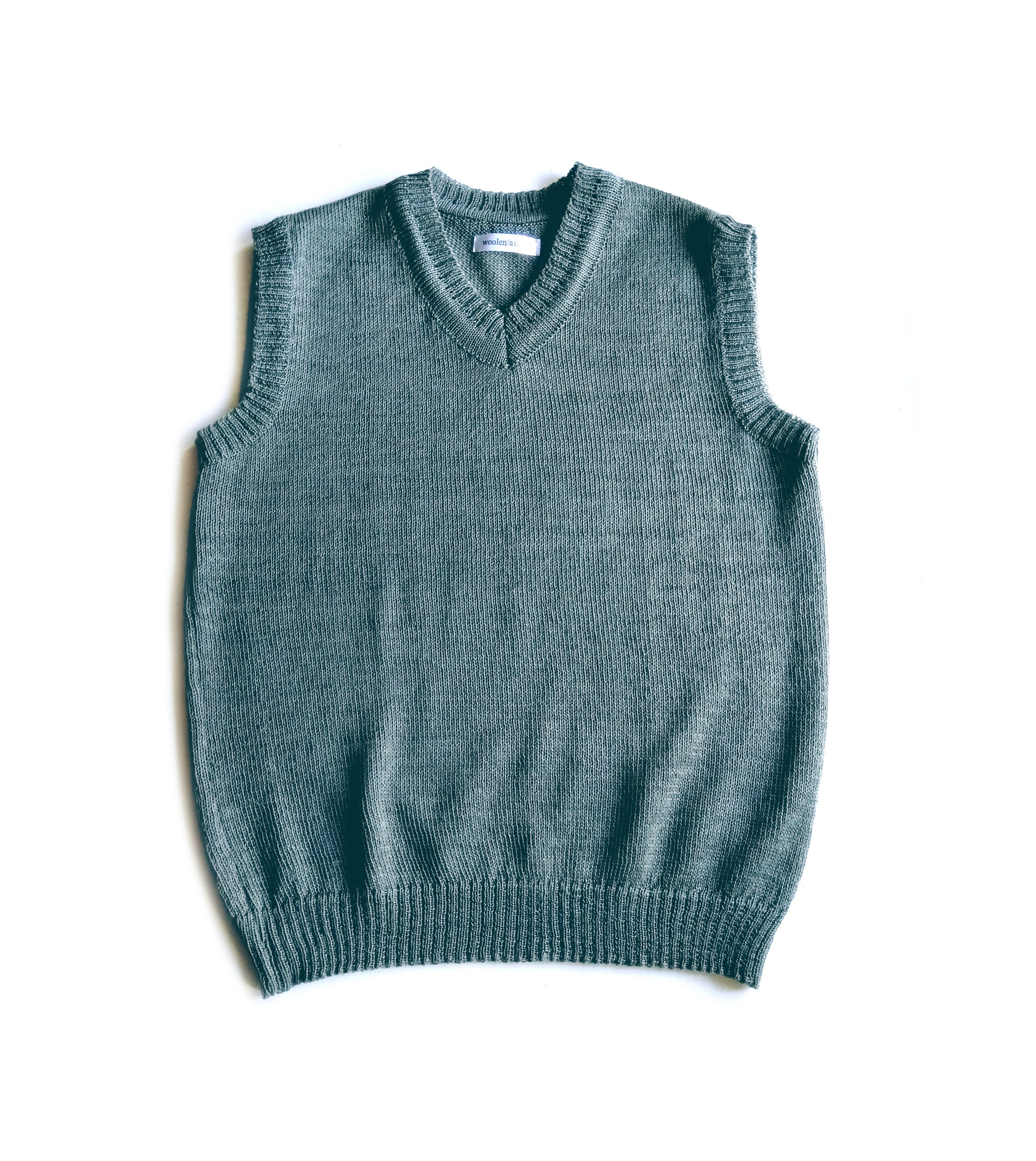 Men's Merino Wool V-neck Vest/sweater 