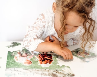 Personalized Photo Jigsaw Puzzle: Custom Keepsake Gift