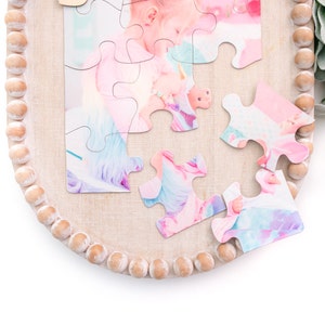 12 piece photo puzzle, personalized custom jigsaw, photo gift
